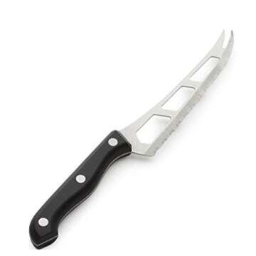 Prodyne CK-300 Multi-Use Cheese Fruit and Veggie Knife Silver