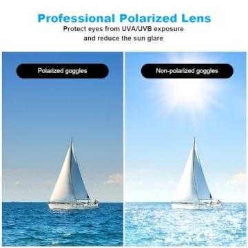 Aegend Polarized Swim Goggles for Adults