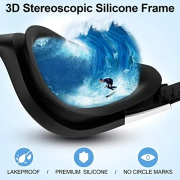 Aegend Polarized Swim Goggles for Adults