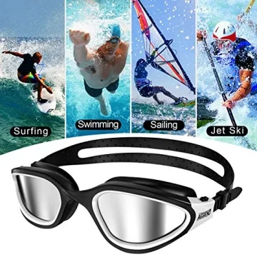 Aegend Polarized Swim Goggles for Adults