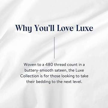 Brooklinen Luxury Sateen Duvet Cover - 100% Cotton, King/California King Size in Window Pane with Extra-Long Corner Ties and Button Closure - Best King/Cali King Duvet Covers