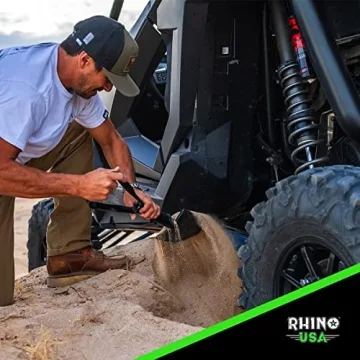 RHINO USA Survival Shovel - Durable Multipurpose Tool