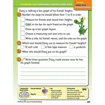Math for 2nd Grade Workbook | 200 Essential Skills