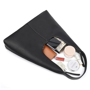 Valleycomfy Stylish PU Leather Shoulder Bag for Women