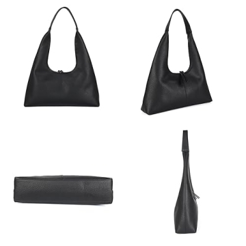 Valleycomfy Stylish PU Leather Shoulder Bag for Women