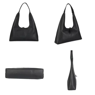 Valleycomfy Stylish PU Leather Shoulder Bag for Women