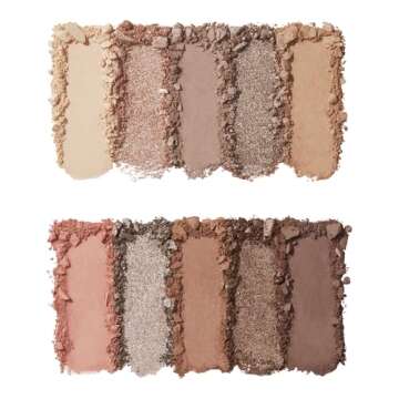 e.l.f. Perfect 10 Eyeshadow Palette with 10 Ultra-Pigmented Shades, Vegan & Cruelty-Free, Keep It Et...