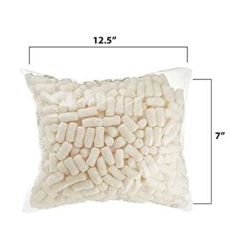 MT Products Off-White Packing Peanuts - Bulk Shipping Peanuts for Fragile Times (Approximately 0.60 ...