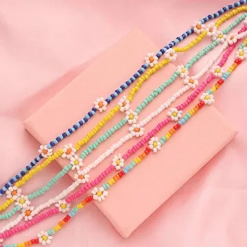 GYSONG Vibrant Handmade Choker Necklace Set for Women