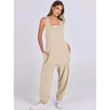 Stylish Comfort - ANRABESS Women's Casual Jumpsuit
