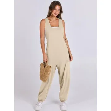 Stylish Comfort - ANRABESS Women's Casual Jumpsuit