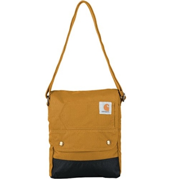 Carhartt Durable Adjustable Crossbody Bag with Snap Closure