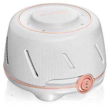 Yogasleep Dohm (White,Pink) The Original White Noise Machine, Relaxing Natural Sound from a Real Fan...