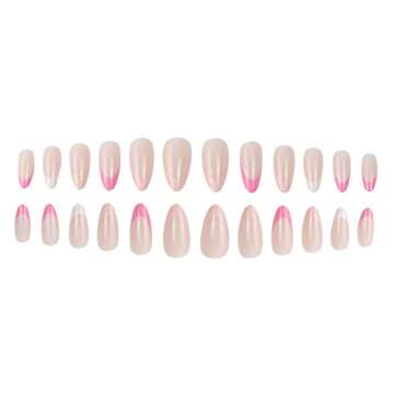 Elegant MISUD Almond Press on Nails for Effortless Style