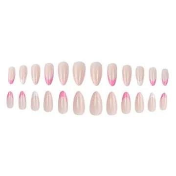 Elegant MISUD Almond Press on Nails for Effortless Style