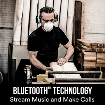 3M WorkTunes Headphones with Bluetooth & AM/FM Radio