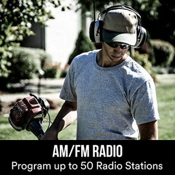 3M WorkTunes Headphones with Bluetooth & AM/FM Radio