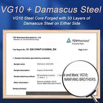 Elegant 18 Pieces Damascus Kitchen Knife Set for All