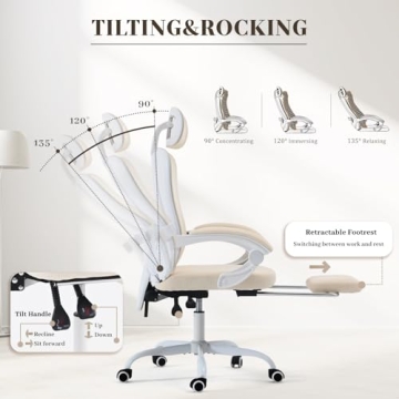 Ergonomic Office Chair with Lumbar Support
