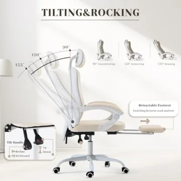 Ergonomic Office Chair with Lumbar Support