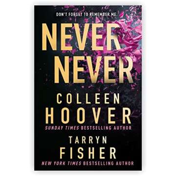 Colleen Hoover 2-Book Collection: Heart Bones and Never Never