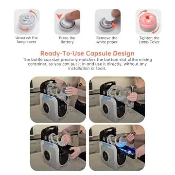 Unmake 4 Pack LED Lights for Ninja Slushie Machines