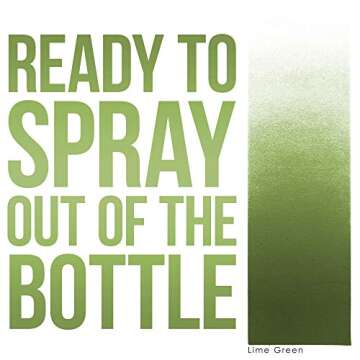 Custom Body Art 8-oz Lime Green Water Based Airbrush Body Art & Face Paint