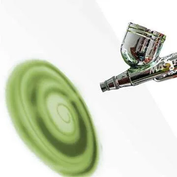 Custom Body Art 8-oz Lime Green Water Based Airbrush Body Art & Face Paint