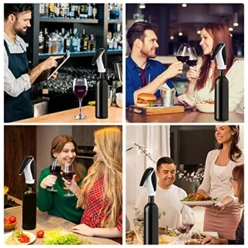 Electric Wine Aerator Pourer for Home & Travel