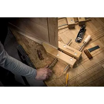 Jorgensen 10-Inch Adjustable Handscrew for Woodworking