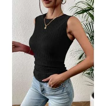 Stylish High Neck Tank for Summer & Layering