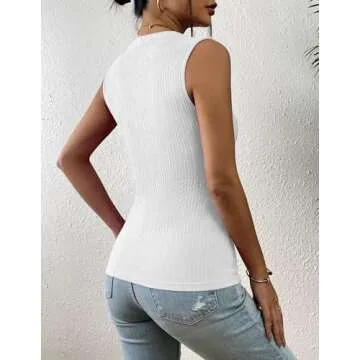 Stylish High Neck Tank for Summer & Layering