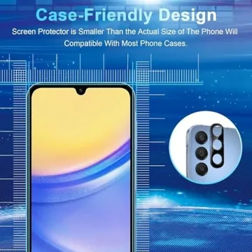 Samsung A15 Screen Protector & Lens Protectors Pack