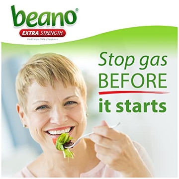 Beano Extra Strength Gas Prevention & Digestive Supplement