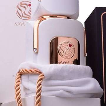 ROMANCE, Eau de Parfum 80 mL from the SAWALEF Boutique Range | Feminine LEaning Floral Niche Release | Long Lasting with Intense Sillage | Perfume for Women and Confident Men | by Swiss Arabian Oud