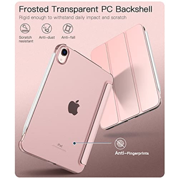 TiMOVO iPad Mini 7 Case with Auto Sleep & Touch ID