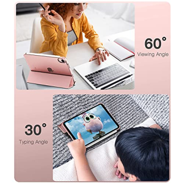 TiMOVO iPad Mini 7 Case with Auto Sleep & Touch ID