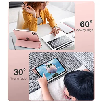 TiMOVO iPad Mini 7 Case with Auto Sleep & Touch ID