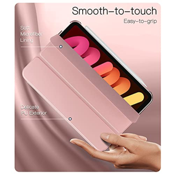 TiMOVO iPad Mini 7 Case with Auto Sleep & Touch ID