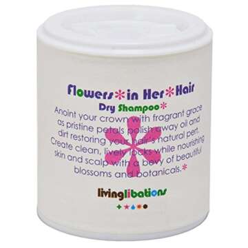 LIVING LIBATIONS - Organic Flowers in Her Hair Dry Shampoo | Natural, Wildcrafted, Vegan Clean Beaut...