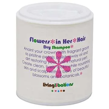 LIVING LIBATIONS - Organic Flowers in Her Hair Dry Shampoo | Natural, Wildcrafted, Vegan Clean Beaut...