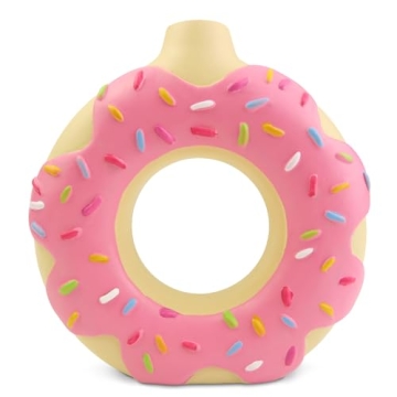 Donut Resin Vase Decor Doughnut Pink Home Arrangement Colorful Sprinkle Donut Table Decorations Birt...