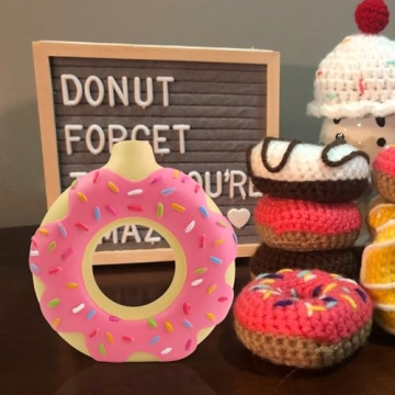 Charming Donut Vase for Whimsical Home Decor Essentials