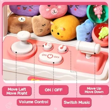 AIQI Kids Claw Machine Fun Prize Dispenser Toy for Parties