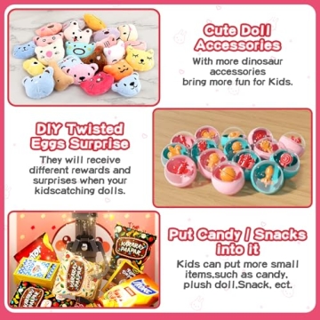 AIQI Kids Claw Machine Fun Prize Dispenser Toy for Parties