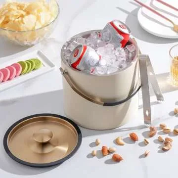 3.2L Insulated Ice Bucket for Parties & Home Bar