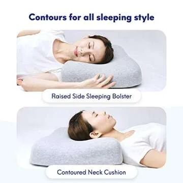 Comfortable Gel-Infused Memory Foam Pillows for All Sleepers