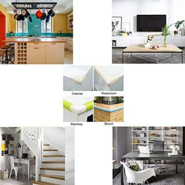 M2cbridge Extra Thick Baby Edge Protector Foam 6.5 Ft