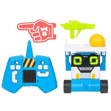 Really RAD Robots MiBRO - Interactive Remote Control Robot with Accessories, 50+ Functions & Sounds - Your Personal Prank Bot | Plays, Talks, and Pranks