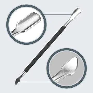 Cuticle Nipper & Pusher Set for Perfect Manicures